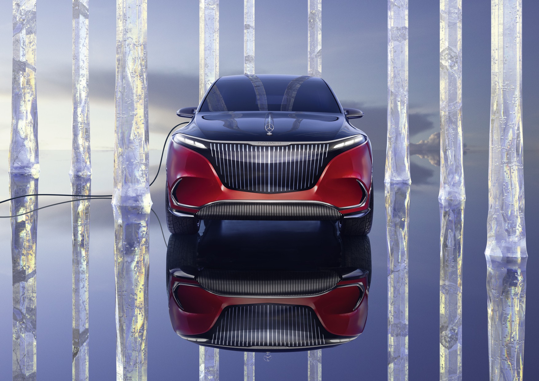 Mercedes-Maybach EQS Concept, lusso green al Salone di Monaco