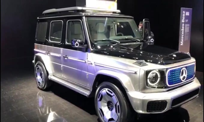Mercedes Benz EQG al Salone di Monaco