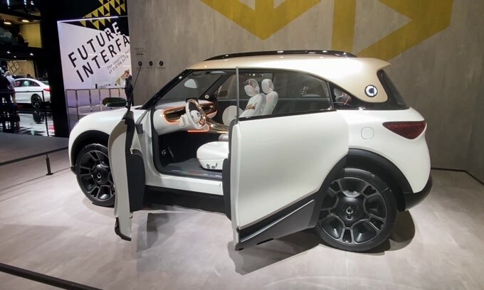 smart Concept #1, vista dal vivo al Salone di Monaco