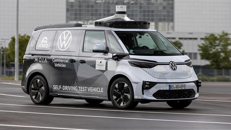 ID.Buzz AD1, la guida autonoma di VW sta arrivando