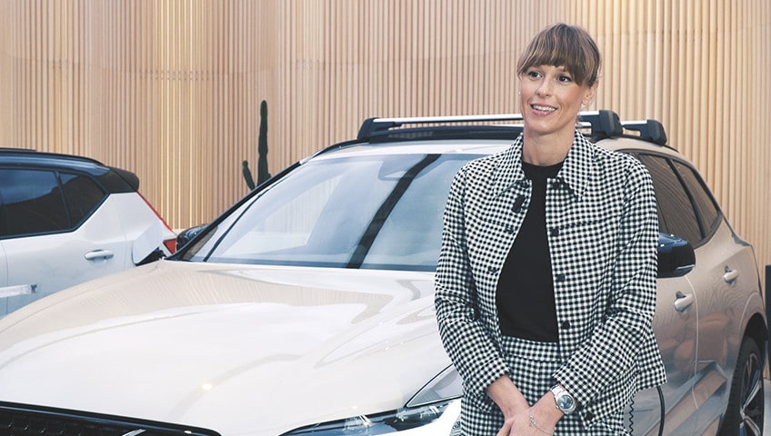 Pellegrini: “orgogliosa di condividere gli stessi valori di Volvo”