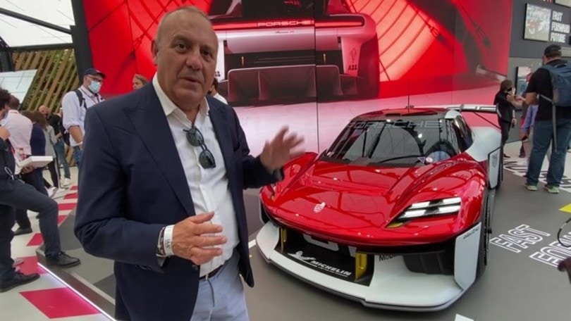 Porsche Mission R, il futuro delle competizioni al Salone di Monaco