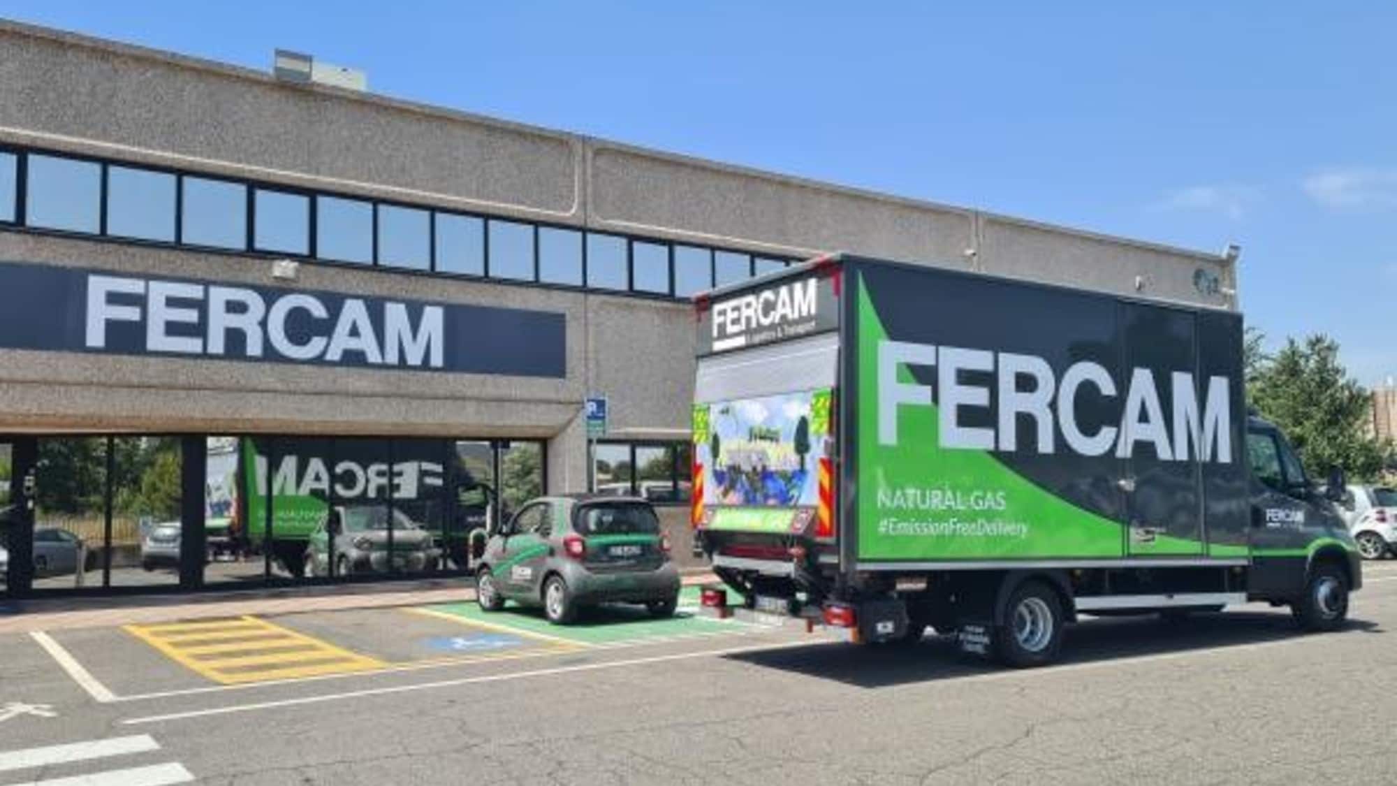 FERCAM, arriva a Roma la prima motrice a metano da 72 quintali