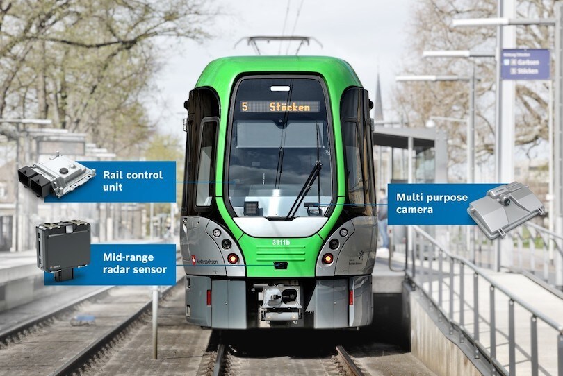 Bosch, nuovo sistema di assistenza alla guida per i tram