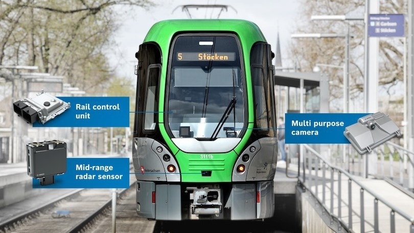 Bosch, nuovo sistema di assistenza alla guida per i tram