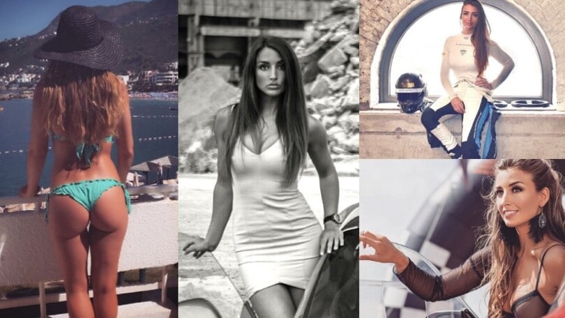 Angélique Detavernier, la sexy modella con il "vizietto" delle auto