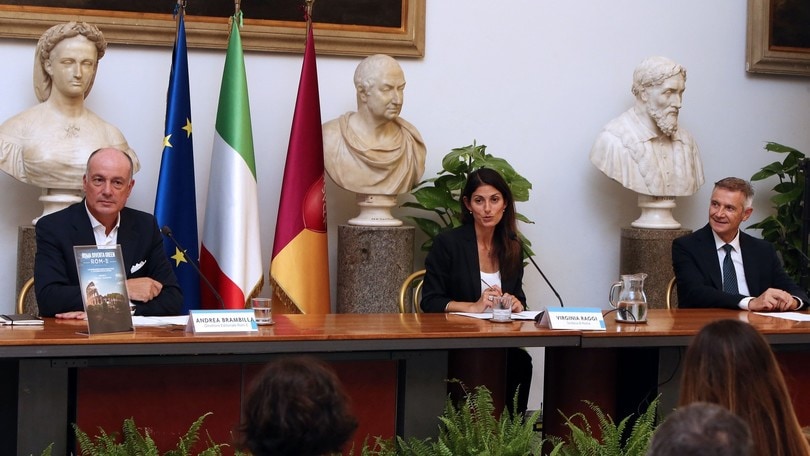 Rom-E: Brambilla e Reali insieme alla Raggi per presentare il festival ecosostenibile