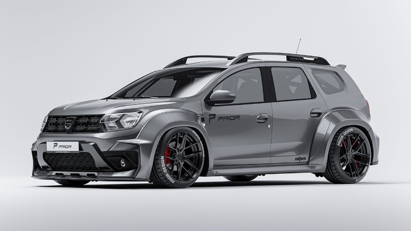 Dacia Duster in versione da corsa con il kit di Prior Design