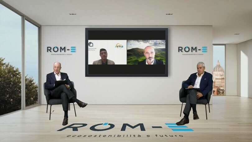 Rom-E, Menichetti di FERCAM e Giuseppe Napoli del CNR