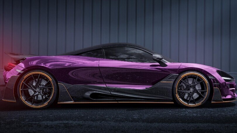 McLaren 720S viola by Mansory