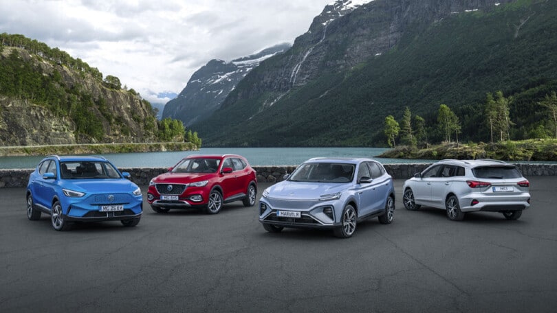MG, 3 modelli elettrici in arrivo tra Suv e station wagon