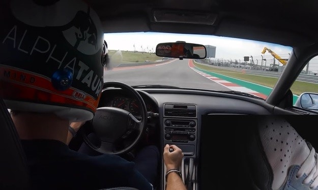 Pierre Gasly come Ayrton Senna: giro in pista sulla Honda NSX