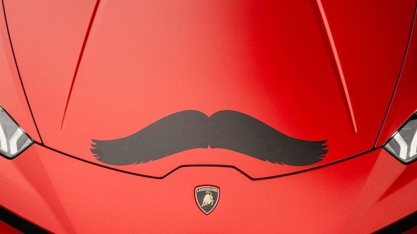 Lamborghini, parata per la salute con Movember