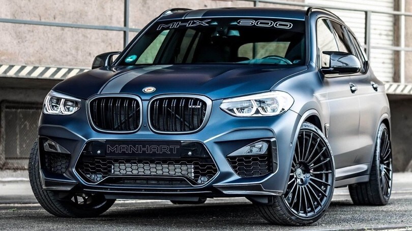 Manhart MHX3 600, è super BMW X3 M con centralina e assetto