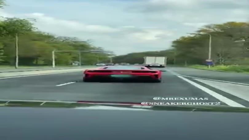 Ferrari 488 Pista fuori controllo, l'incidente