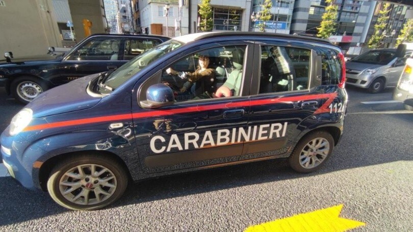 In Giappone spunta una Panda con la livrea dei Carabinieri!