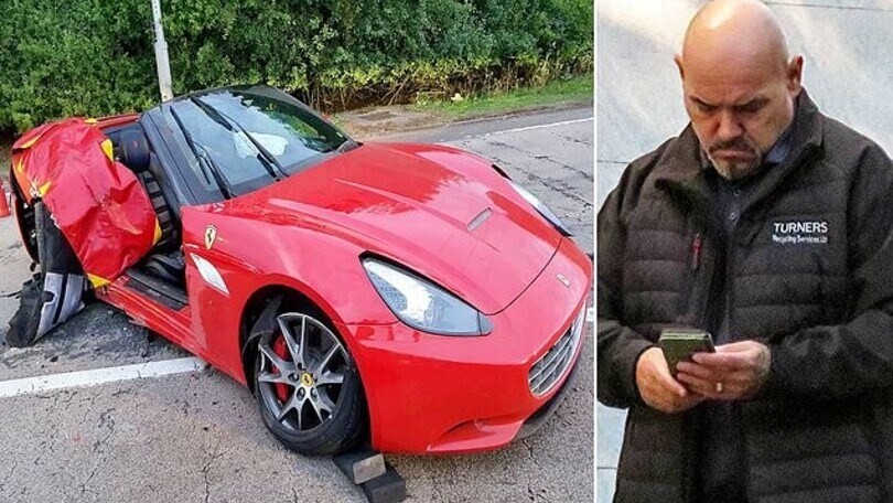 Sotto droga e alcol distrugge la Ferrari schiantandosi a 160 km/h: la dinamica è da film horror