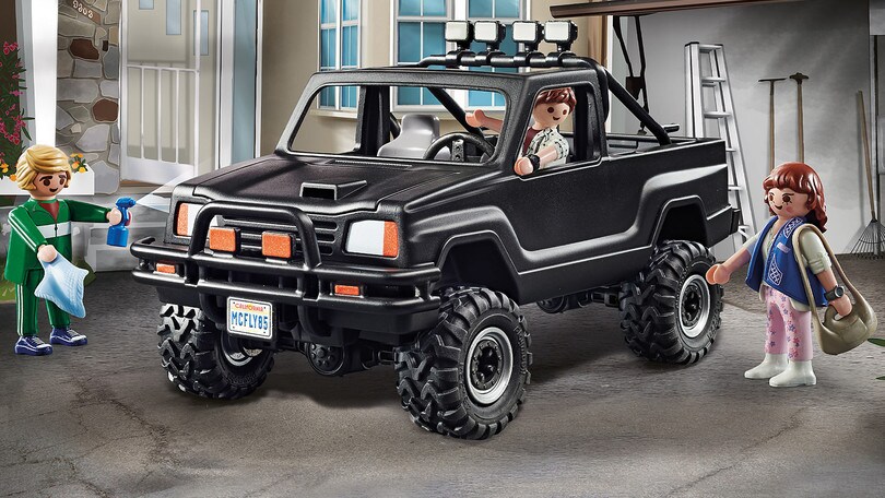 Playmobil: il van dell'A-Team e il pick-up di Marty McFly