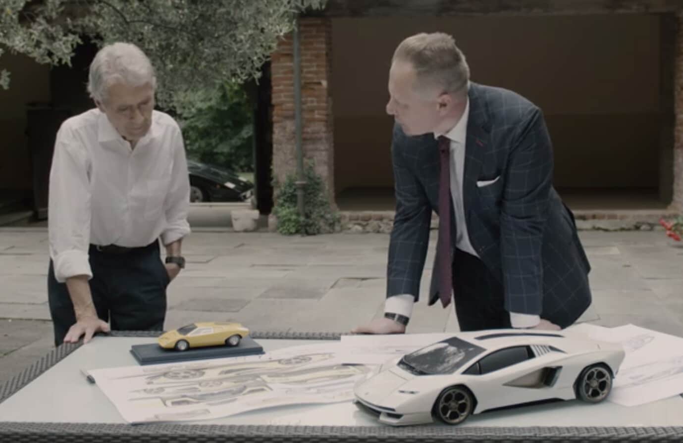 Lamborghini-Gandini, botta e risposta sulla nuova Countach