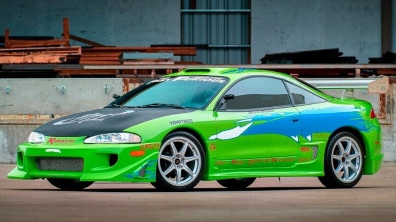 Mitsubishi Eclipse, quella di Paul Walker da Fast & Furious all'asta