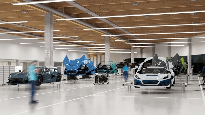 Rimac Campus, la fabbrica delle hypercar elettriche