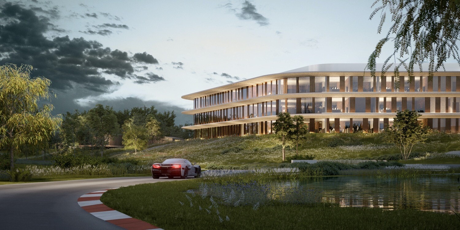 Rimac Campus, prima pietra per il quartier generale delle hypercar elettriche