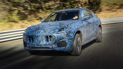 Maserati Grecale, il test del prototipo