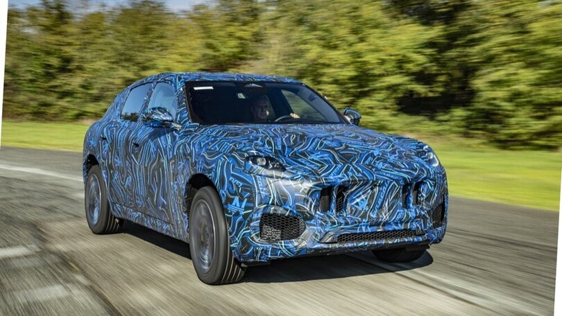Maserati Grecale, la prova in pista del prototipo