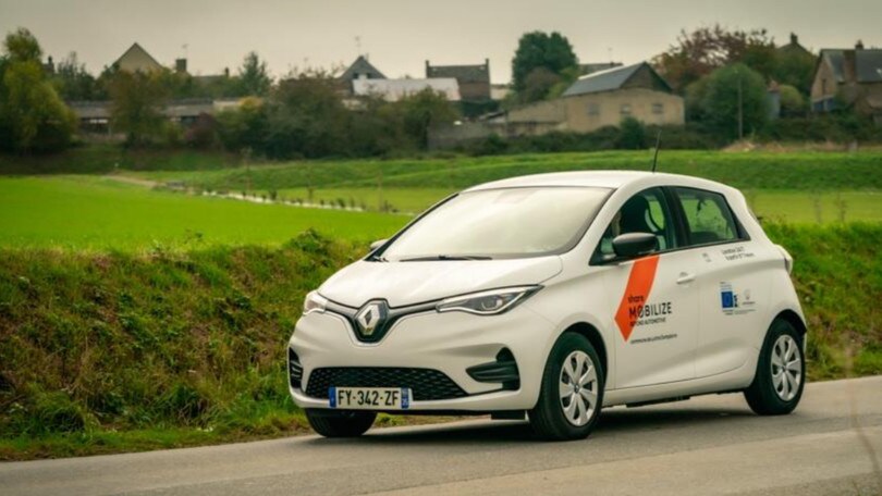 Renault Zoe in sharing nelle zone rurali, l'iniziativa di Mobilize