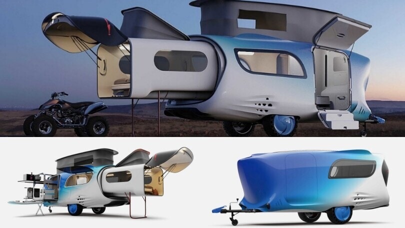 Whale Trailer Cabin, più una casa che una roulotte