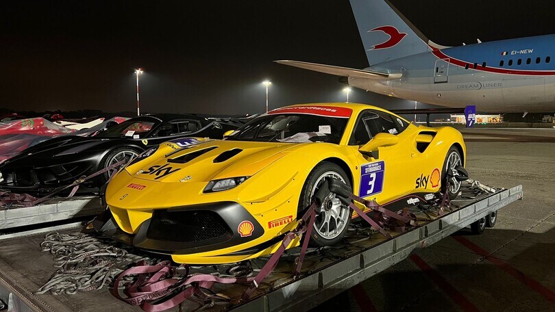 Malpensa-Arabia Saudita, l'aereo carico di Ferrari