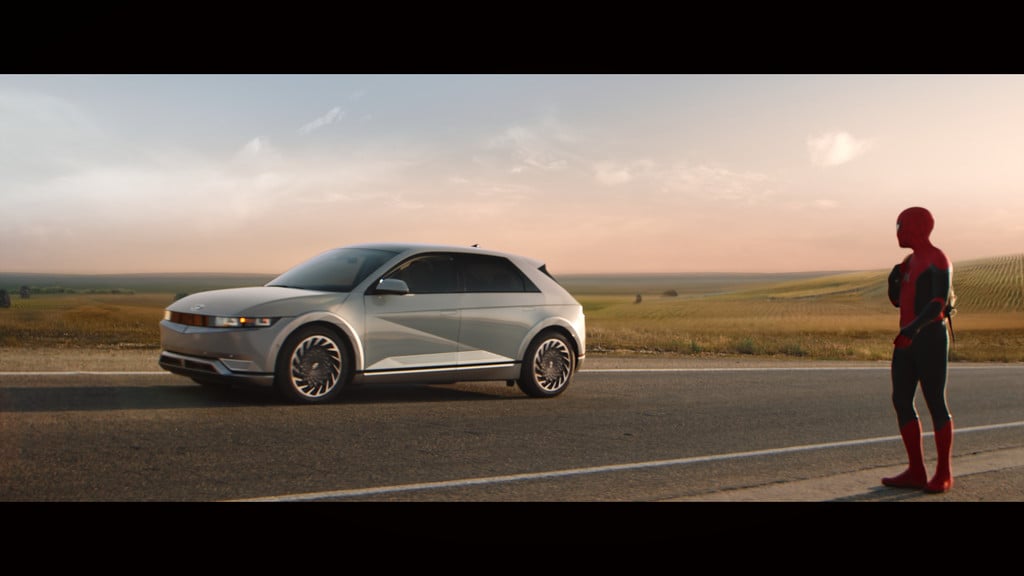Ioniq 5 e Hyunday Tucson le nuove auto dell'Uomo Ragno in "Spider-Man, un nuovo universo"