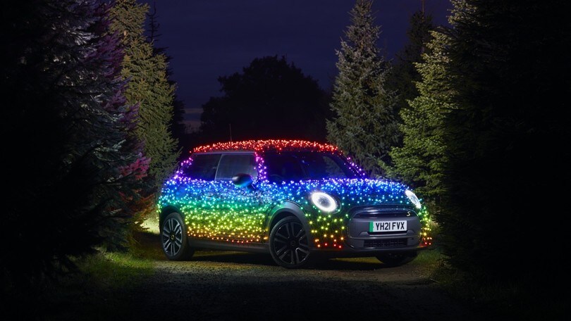 Festive MINI electric, albero di natale viaggiante