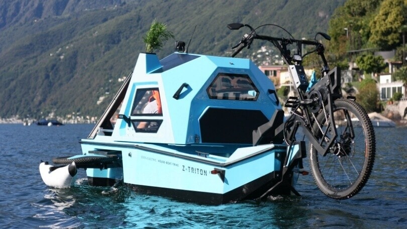 Z-Triton, il camper acquatico a tre ruote