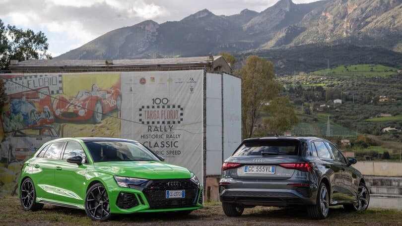 Audi RS 3 Sportback, la prova in Sicilia