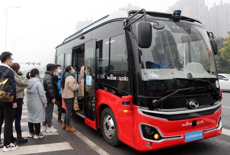 Robobus, in Cina spuntano gli autobus a guida autonoma