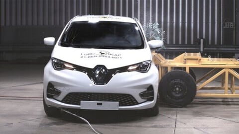 EuroNCAP, il crash test della Renault Zoe