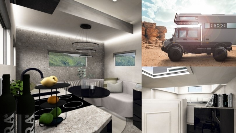 Rise 4x4, il camper extra lusso da 900mila euro