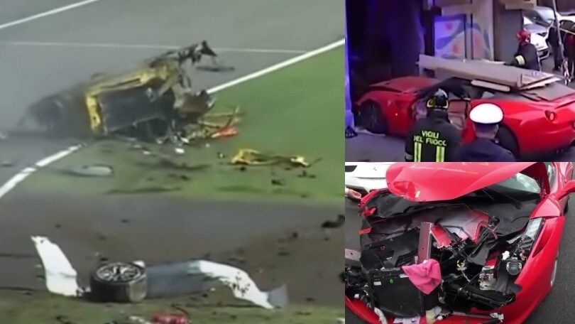 Ferrari: una compilation di incidenti