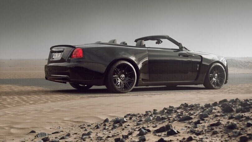 Rolls-Royce Dawn Black Badge, il tuning di Novitec