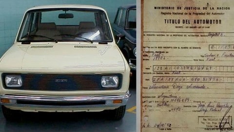 Fiat 128, la prima auto di Maradona è in vendita