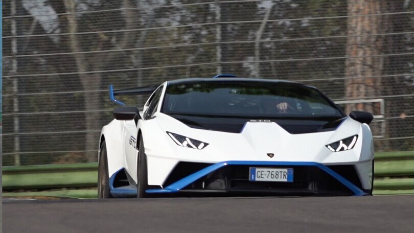 Lamborghini Huracán STO, la prova in pista della supercar estrema del Toro