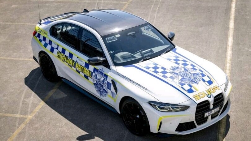 BMW M3 Competition nella flotta della polizia australiana