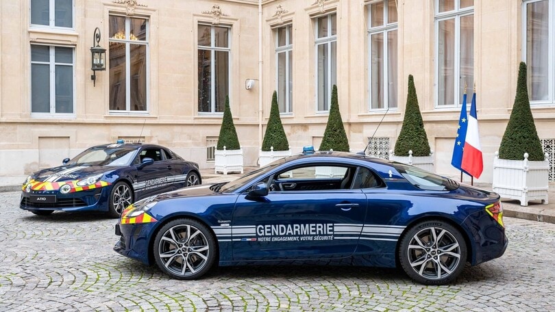 Alpine A110 della Gendarmeria Nazionale francese