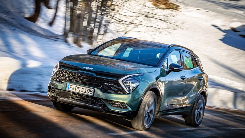 Kia Sportage sulla neve a Courmayeur