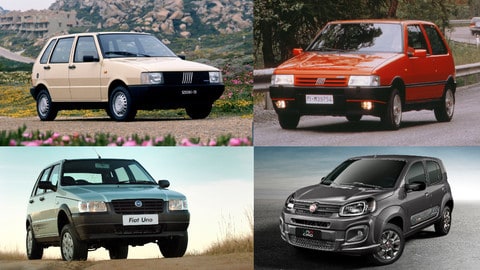 Fiat Uno, tutte le versioni della mitica utilitaria