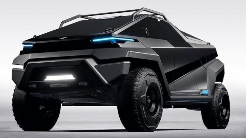 Thundertruck, il pick-up elettrico ideato da un'agenzia pubblicitaria