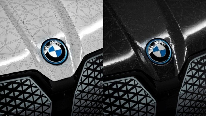 BMW iX Flow, ecco l'auto che cambia il colore degli esterni