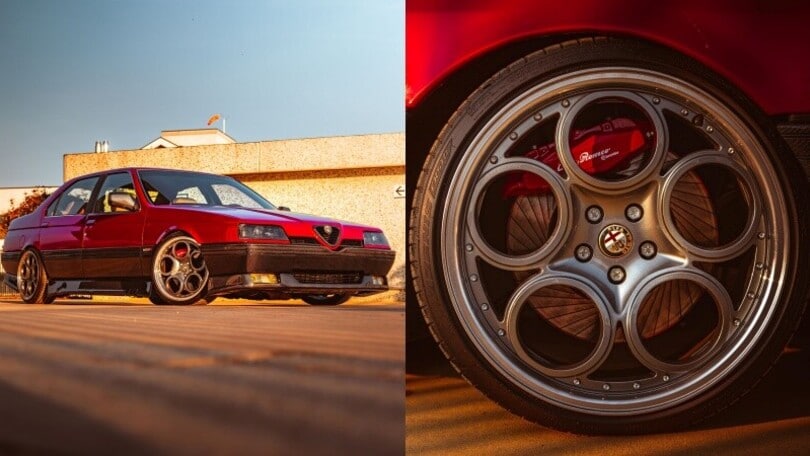 Alfa Romeo 164, il restomod di BTS Creativity