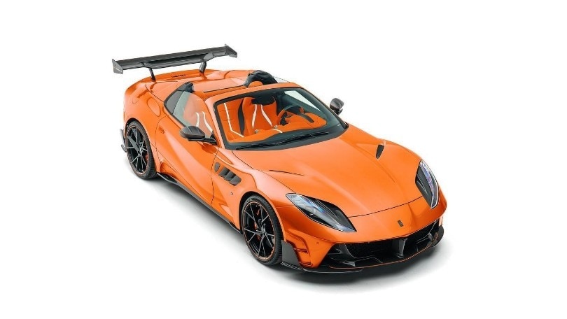 Ferrari 812 GTS con Mansory diventa Stallone: arancione e potente